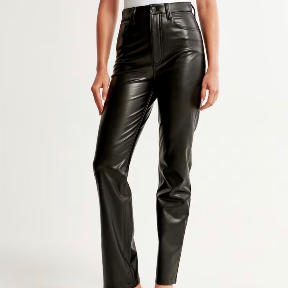Abercrombie Leather Pants